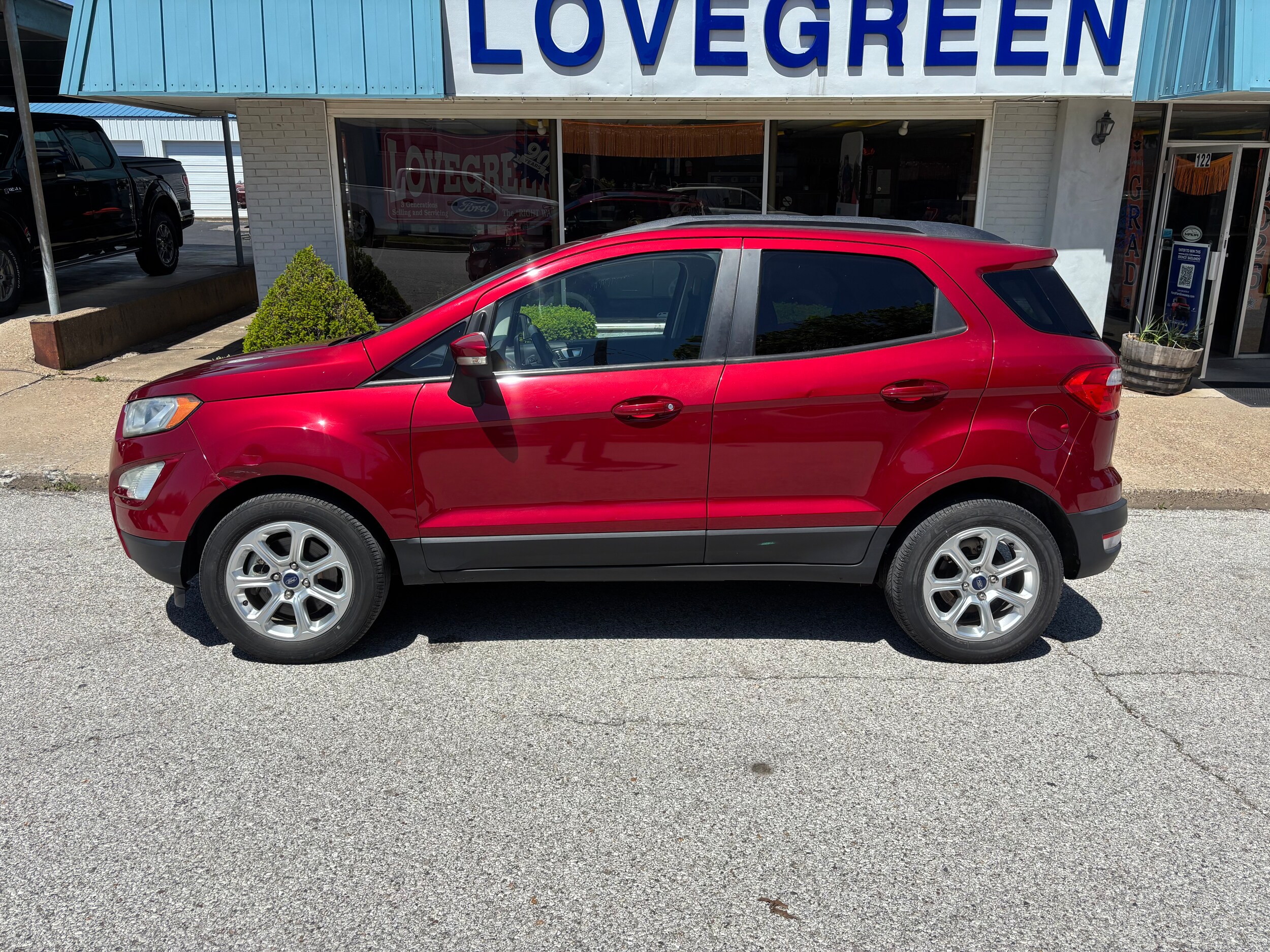 Used 2019 Ford Ecosport SE with VIN MAJ3S2GE3KC308159 for sale in Palmyra, MO