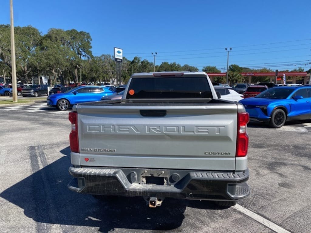 Used 2019 Chevrolet Silverado 1500 Silverado Custom Trail Boss Truck Double Cab