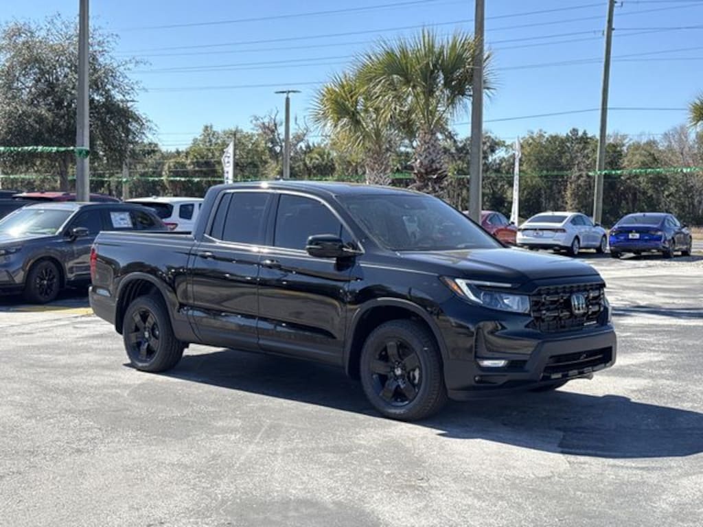 New 2026 Honda Ridgeline Black Edition Truck Crew Cab
