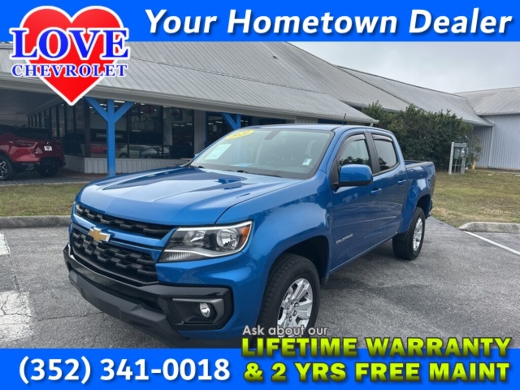 Used 2021 Chevrolet Colorado LT Truck Crew Cab