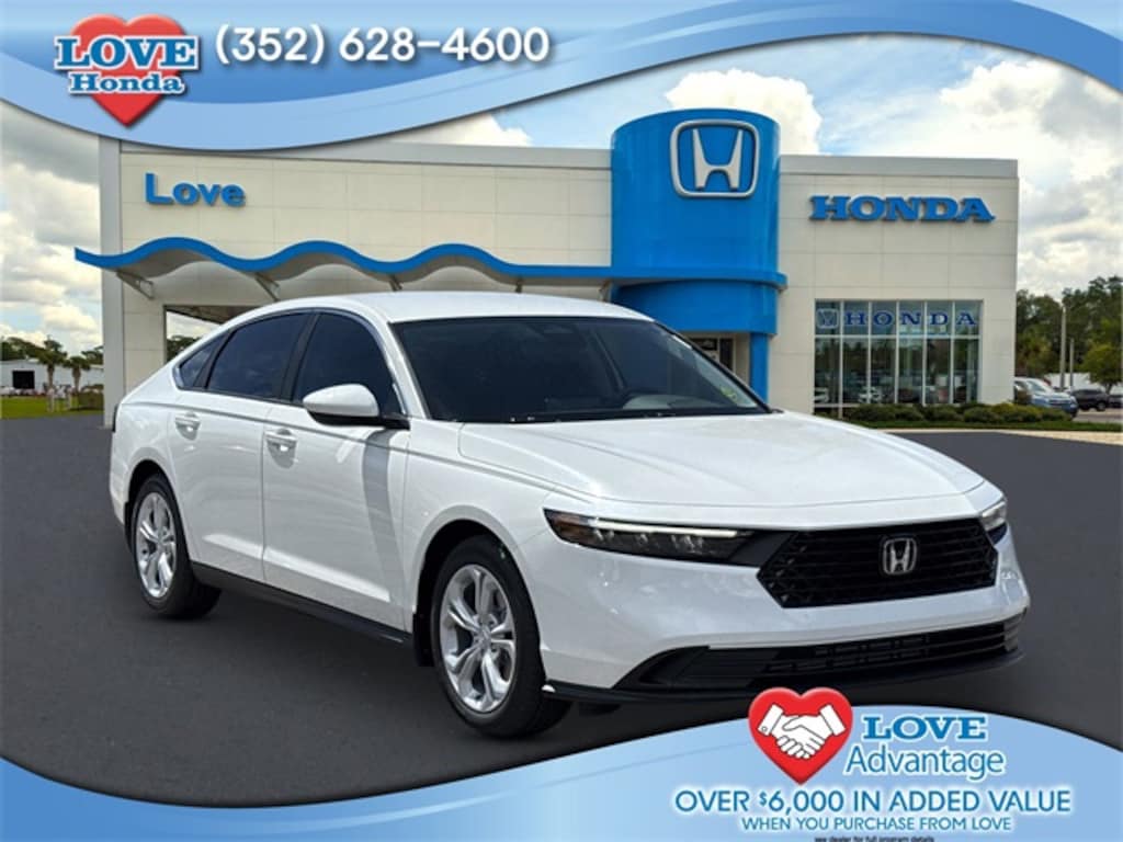 New 2025 Honda Accord LX Sedan