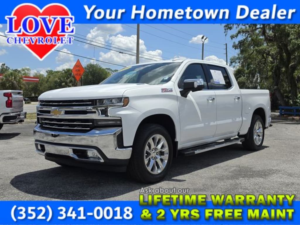 Used 2021 Chevrolet Silverado 1500 LTZ Truck Crew Cab