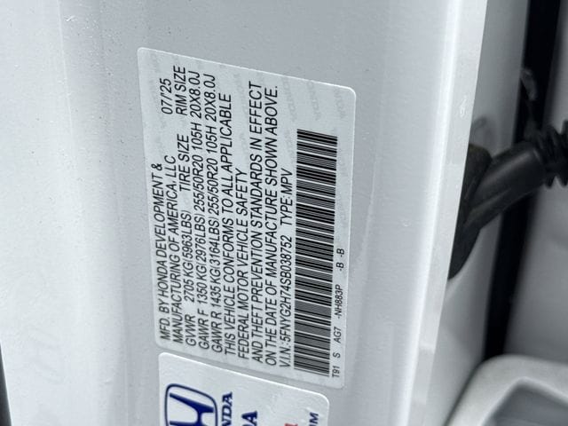 2025 Honda Pilot Touring+ - Photo 34