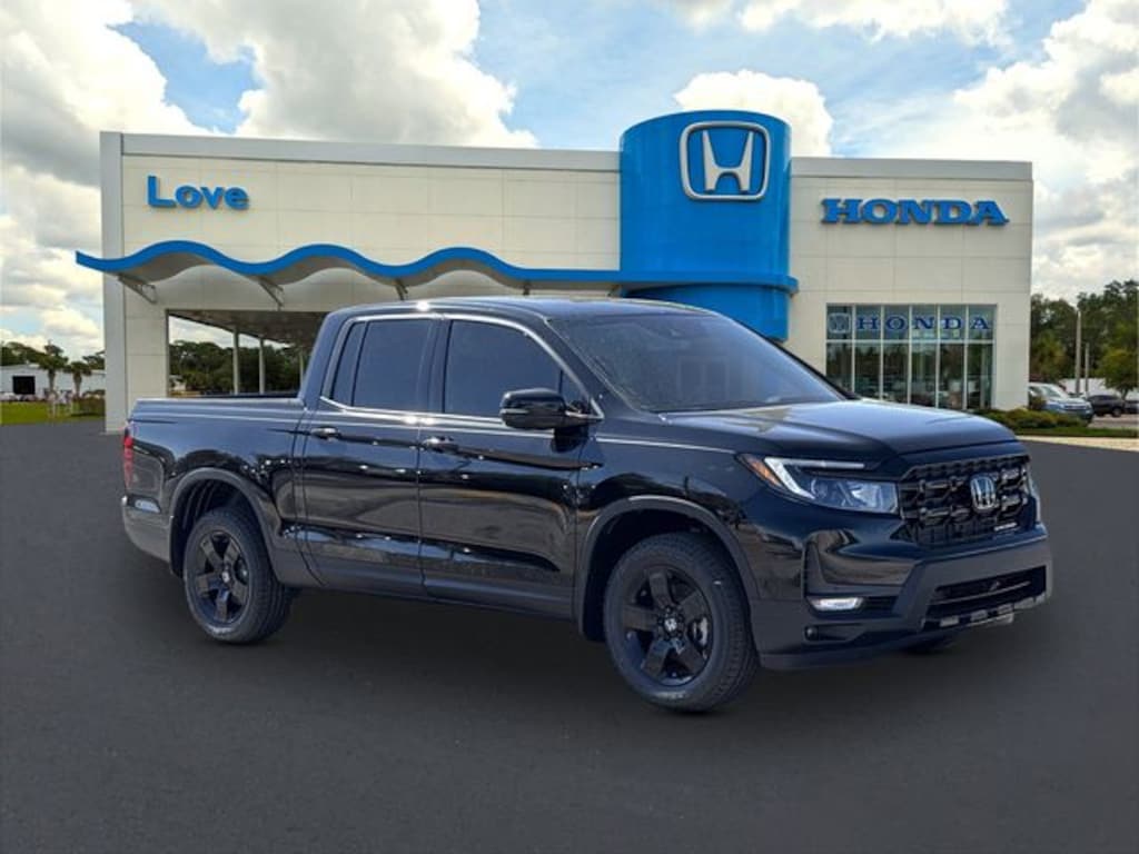 New 2026 Honda Ridgeline Black Edition Truck Crew Cab