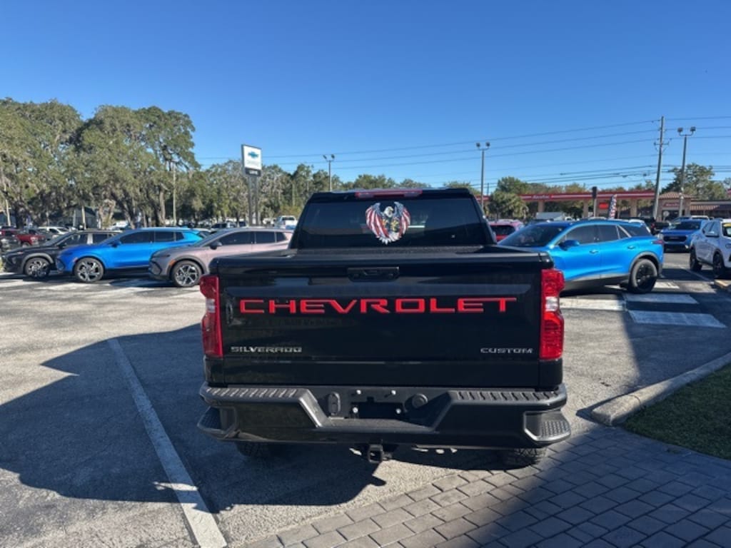 Used 2023 Chevrolet Silverado 1500 Custom Trail Boss Truck Crew Cab