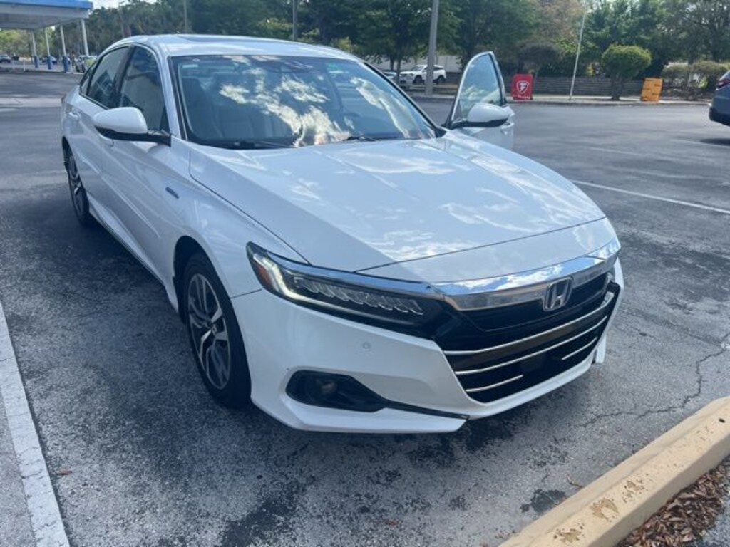 Used 2021 Honda Accord Hybrid EX-L Sedan