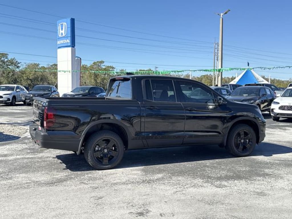 New 2026 Honda Ridgeline Black Edition Truck Crew Cab