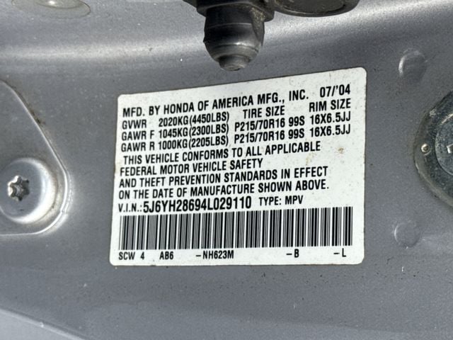 2004 Honda Element EX - Photo 37