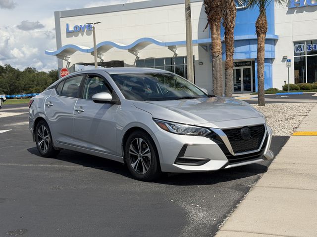 Used 2022 Nissan Sentra SV with VIN 3N1AB8CV2NY269668 for sale in Homosassa, FL