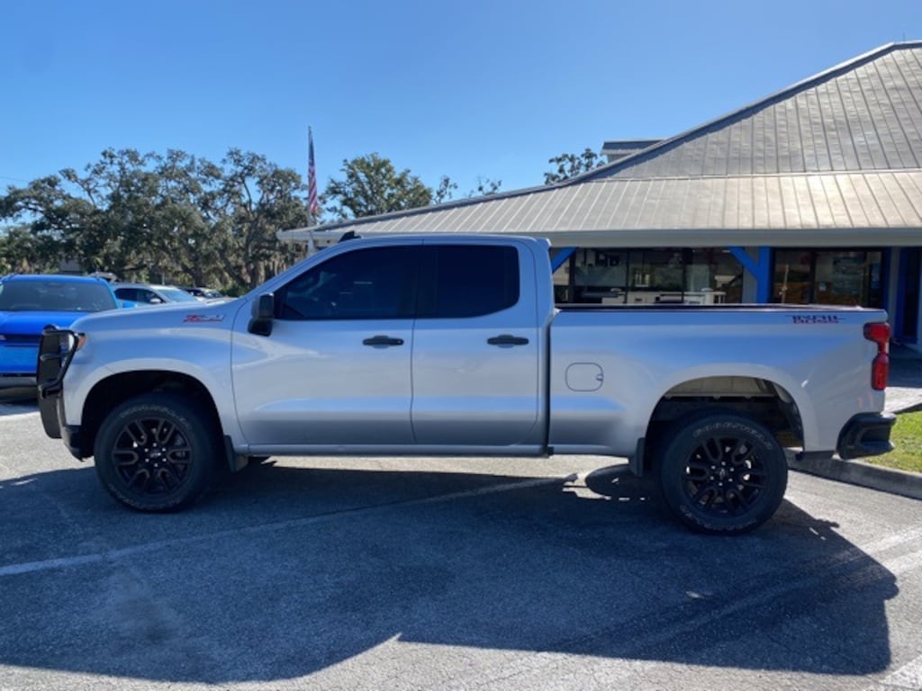 Used 2019 Chevrolet Silverado 1500 Silverado Custom Trail Boss Truck Double Cab