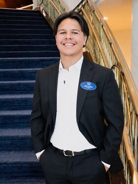Staff member Anthony Garcia from 3729f3434664