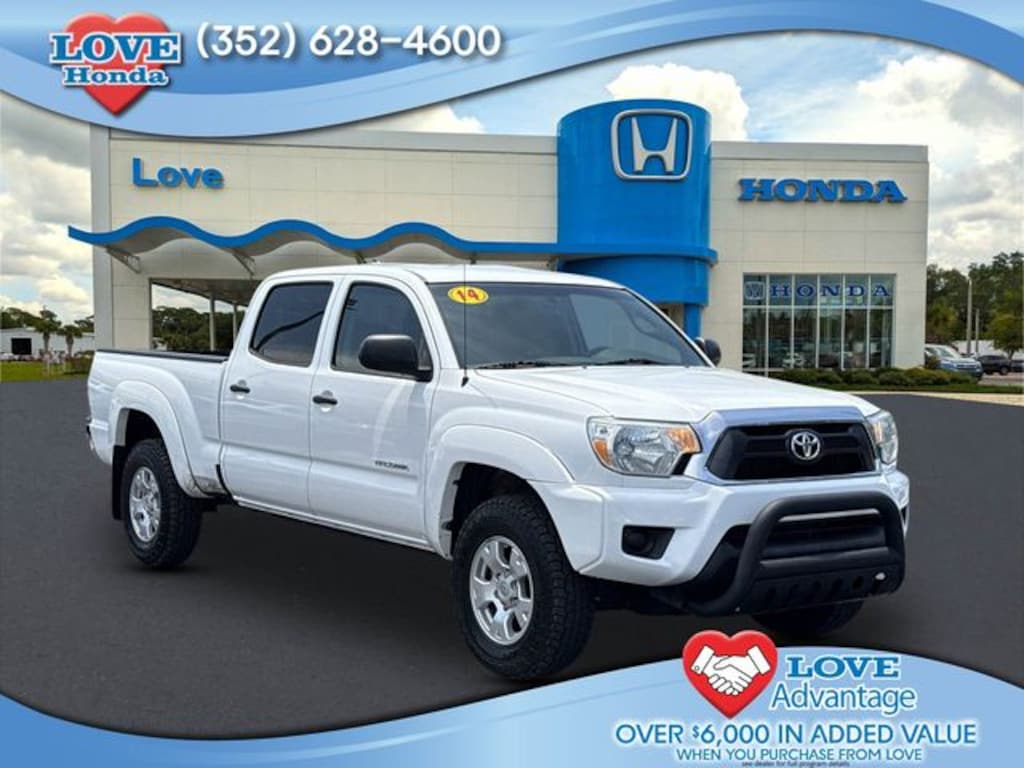 Used 2014 Toyota Tacoma 4x4 Truck Double Cab