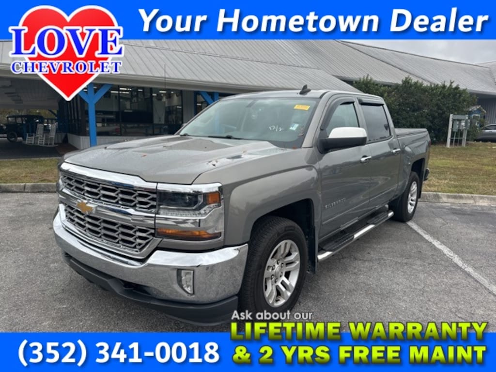 Used 2017 Chevrolet Silverado 1500 LT w/1LT Truck Crew Cab