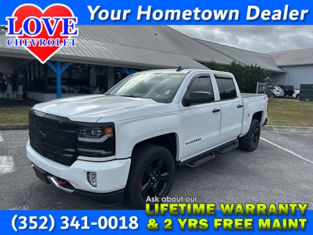 Used 2018 Chevrolet Silverado 1500 LTZ Truck Crew Cab
