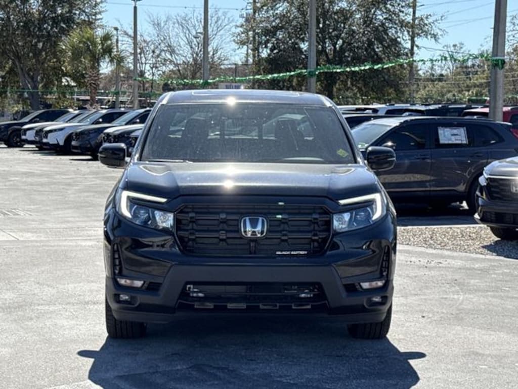 New 2026 Honda Ridgeline Black Edition Truck Crew Cab