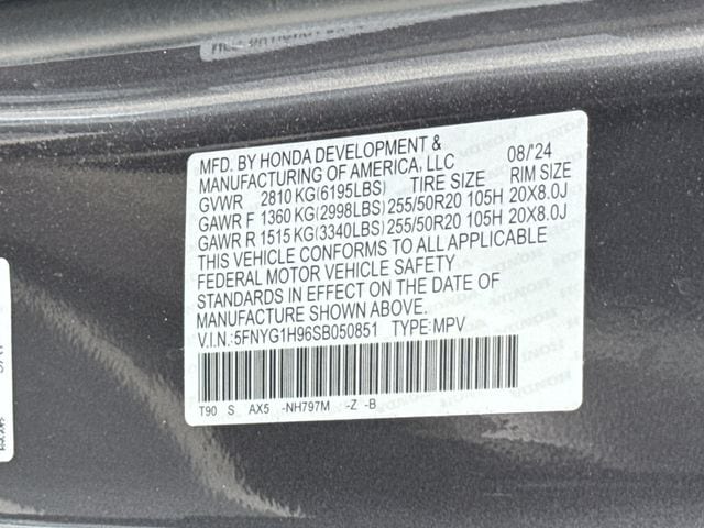 2025 Honda Pilot Black Edition - Photo 44
