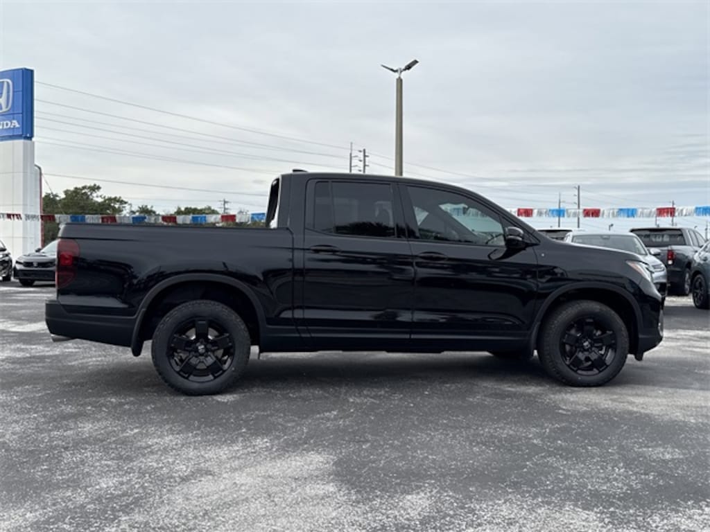 New 2026 Honda Ridgeline Black Edition Truck Crew Cab