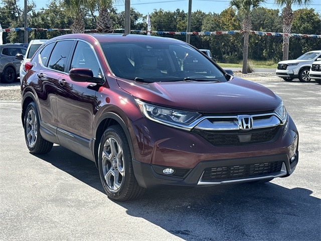 Used 2017 Honda CR-V EX-L with VIN 7FARW1H81HE047187 for sale in Homosassa, FL
