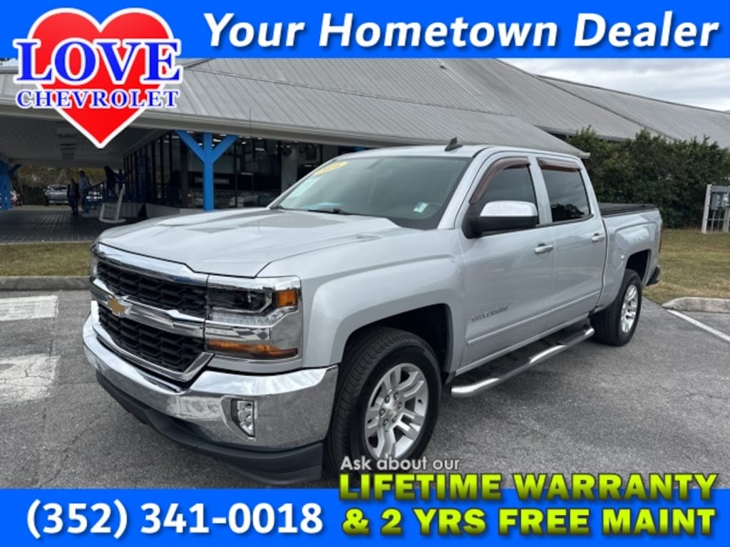 Used 2016 Chevrolet Silverado 1500 LT w/1LT Truck Crew Cab