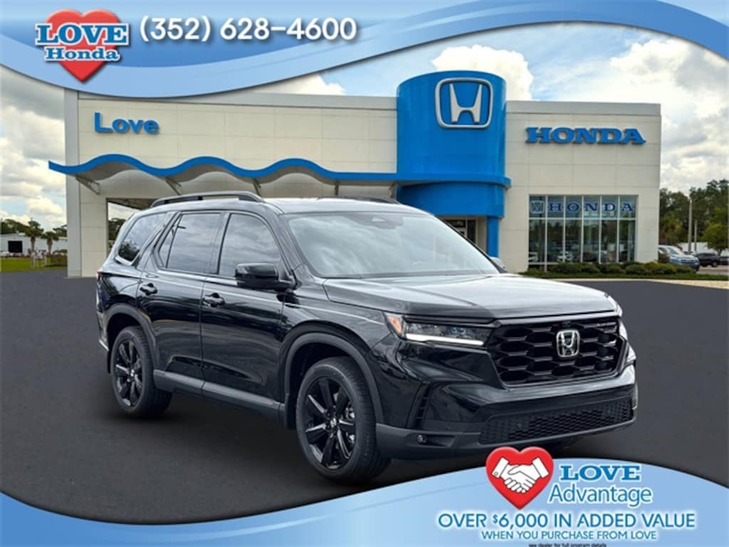 New 2025 Honda Pilot Black Edition SUV