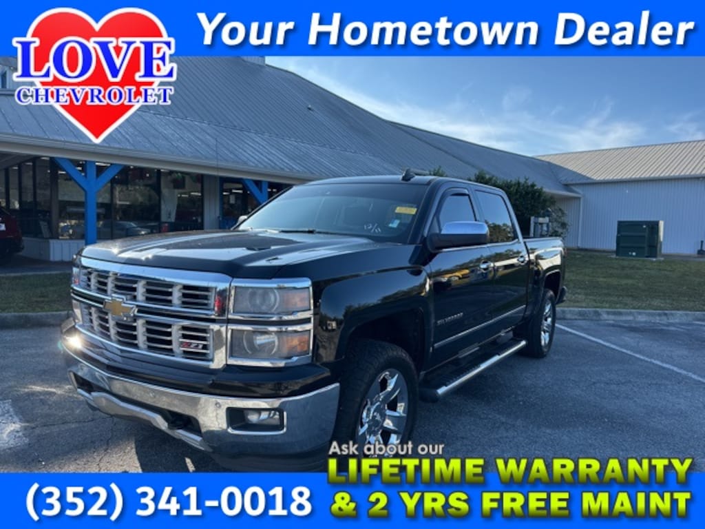 Used 2015 Chevrolet Silverado 1500 LTZ Truck Crew Cab