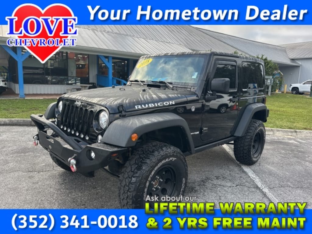 Used 2018 Jeep Wrangler JK Rubicon 4x4 SUV