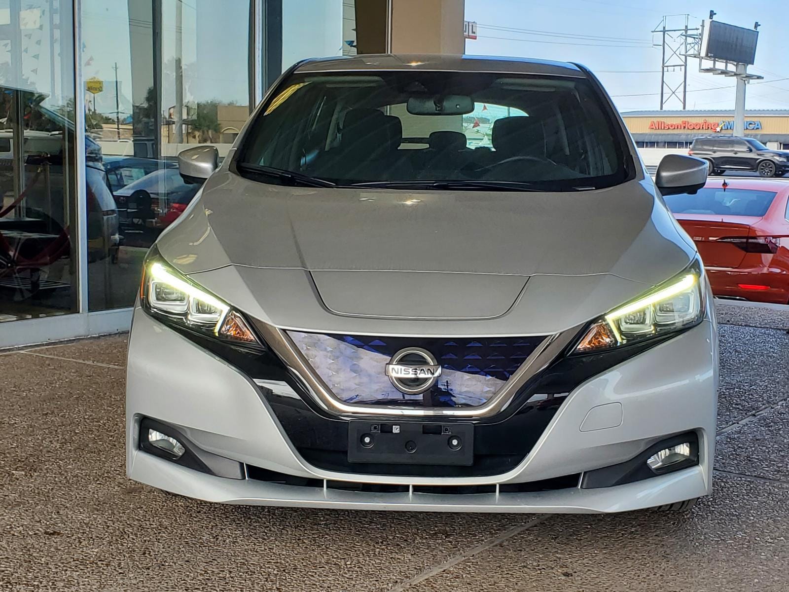 Used 2021 Nissan Leaf SV with VIN 1N4AZ1CV2MC552312 for sale in Alice, TX