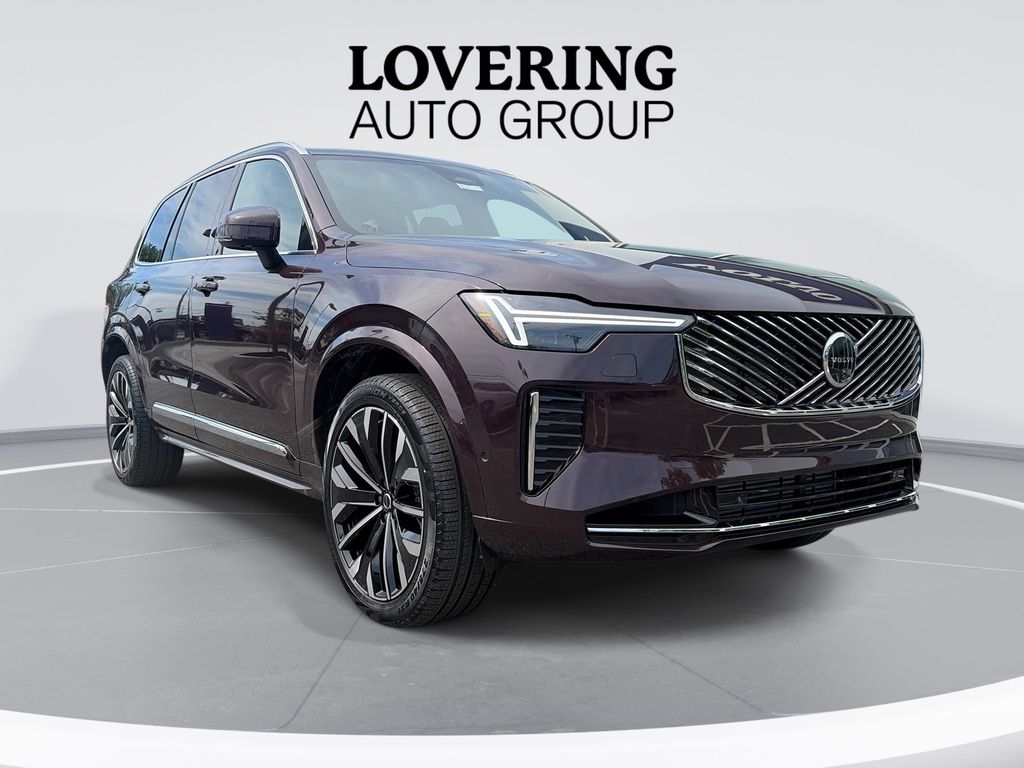 Mulberry Red 2026 Volvo XC90 Recharge T8 Ultra 7-Passenger eAWD SUV / Crossover All-Wheel Drive 8-Speed Automatic