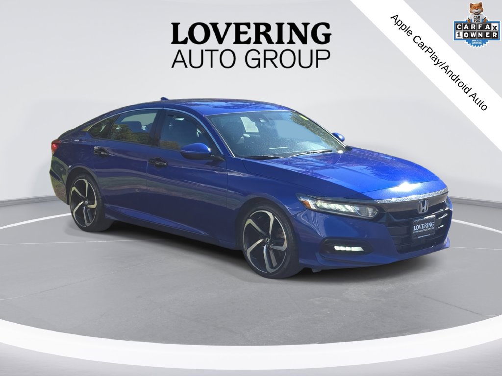 Used 2019 Honda Accord Sport with VIN 1HGCV1F3XKA167468 for sale in Meredith, NH