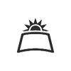 sun shade icon