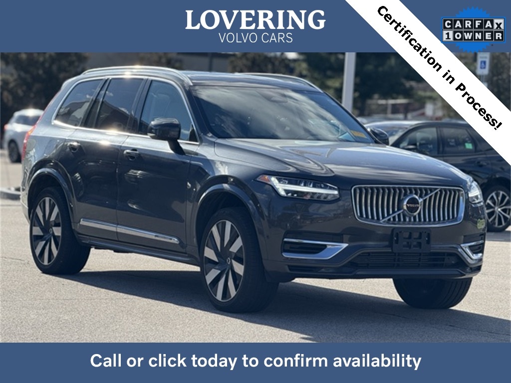 Certified 2024 Volvo XC90 Recharge Plug-In Hybrid T8 Plus Bright Theme 7 Passenger SUV
