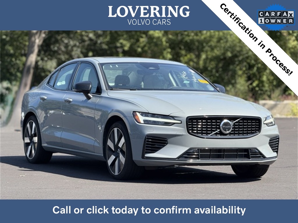 Certified 2024 Volvo S60 Recharge Plug-In Hybrid T8 Plus Dark Theme Sedan