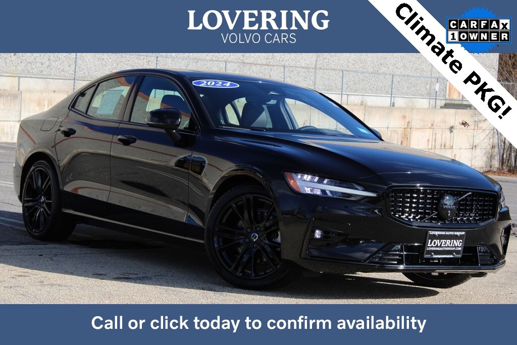Certified 2024 Volvo S60 B5 Plus Black Edition Sedan