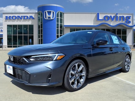 Featured New 2026 Honda Civic Hybrid Sport Touring Sport Touring  Sedan for sale near you in Lufkin, TX