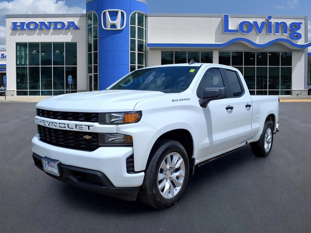 Used 2021 Chevrolet Silverado 1500 Custom Truck Double Cab