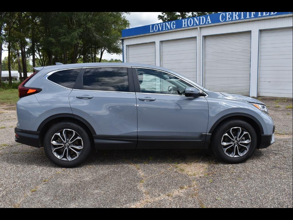 Certified 2021 Honda CR-V EX-L with VIN 2HKRW1H86MH407660 for sale in Lufkin, TX