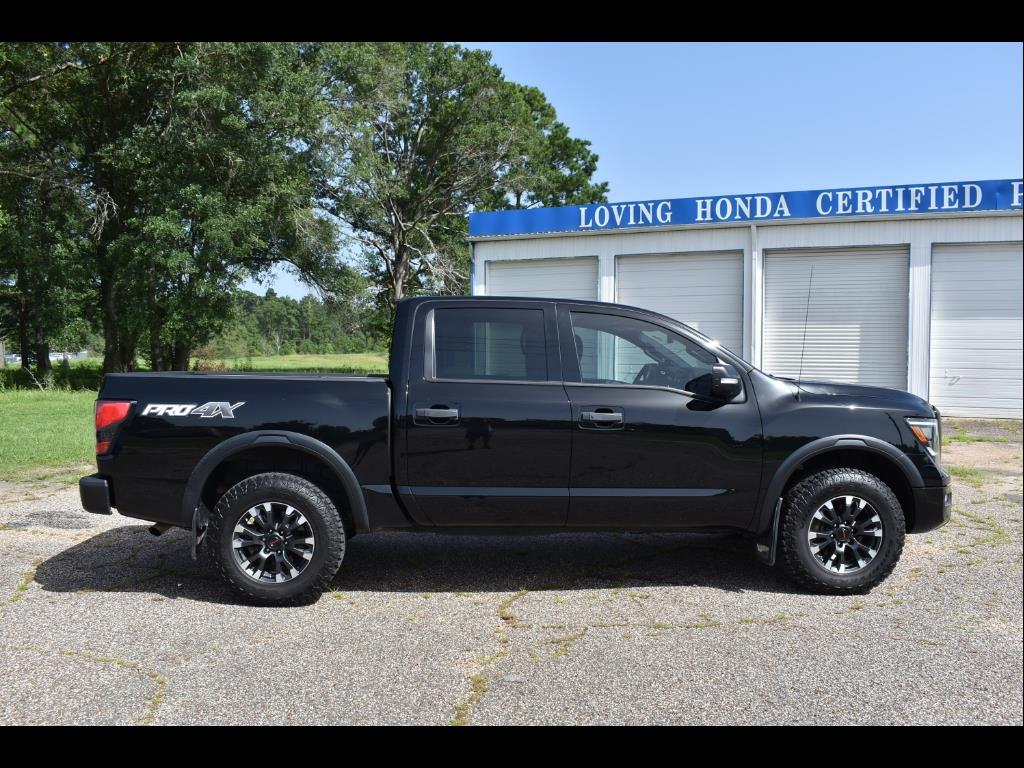 Used 2021 Nissan Titan PRO-4X with VIN 1N6AA1EDXMN509148 for sale in Lufkin, TX