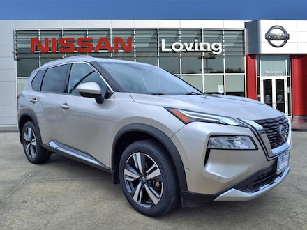 Featured Pre Owned 2023 Nissan Rogue Platinum SUV for sale near you in Lufkin, TX