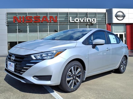 Featured Pre Owned 2025 Nissan Versa 1.6 SV Sedan for sale near you in Lufkin, TX
