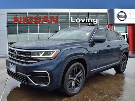 Featured Pre Owned 2022 Volkswagen Atlas Cross Sport 3.6L V6 SEL R-Line SUV for sale near you in Lufkin, TX