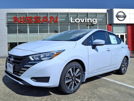 Featured Pre Owned 2025 Nissan Versa 1.6 SV Sedan for sale near you in Lufkin, TX