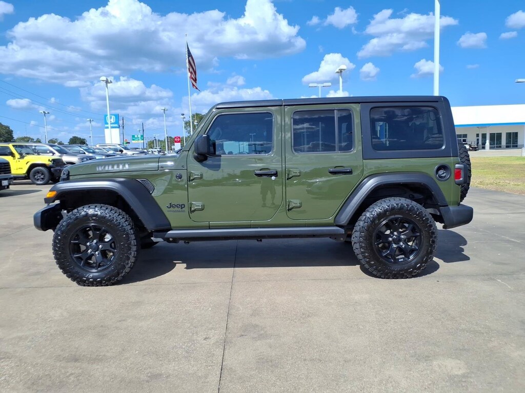 Used 2021 Jeep Wrangler UNLIMITED WILLY SUV