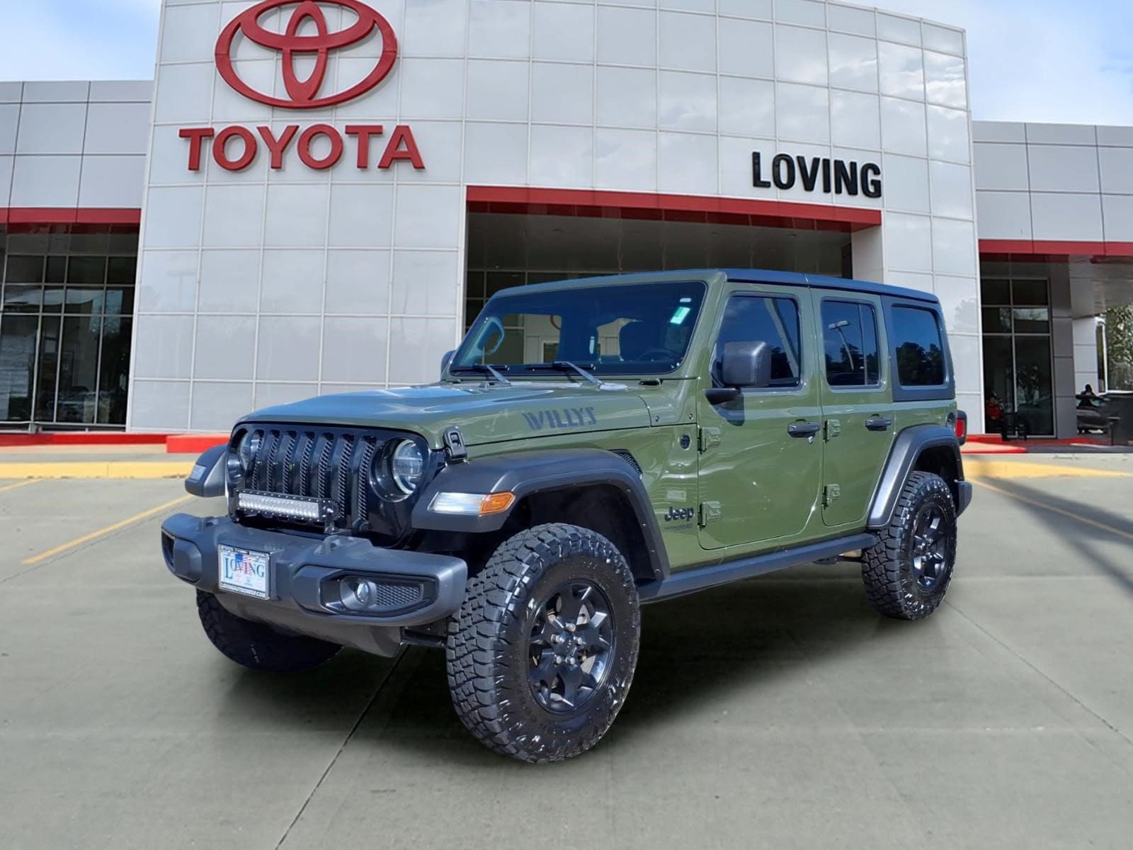 Pre-Owned 2021 Jeep Wrangler UNLIMITED WILLY