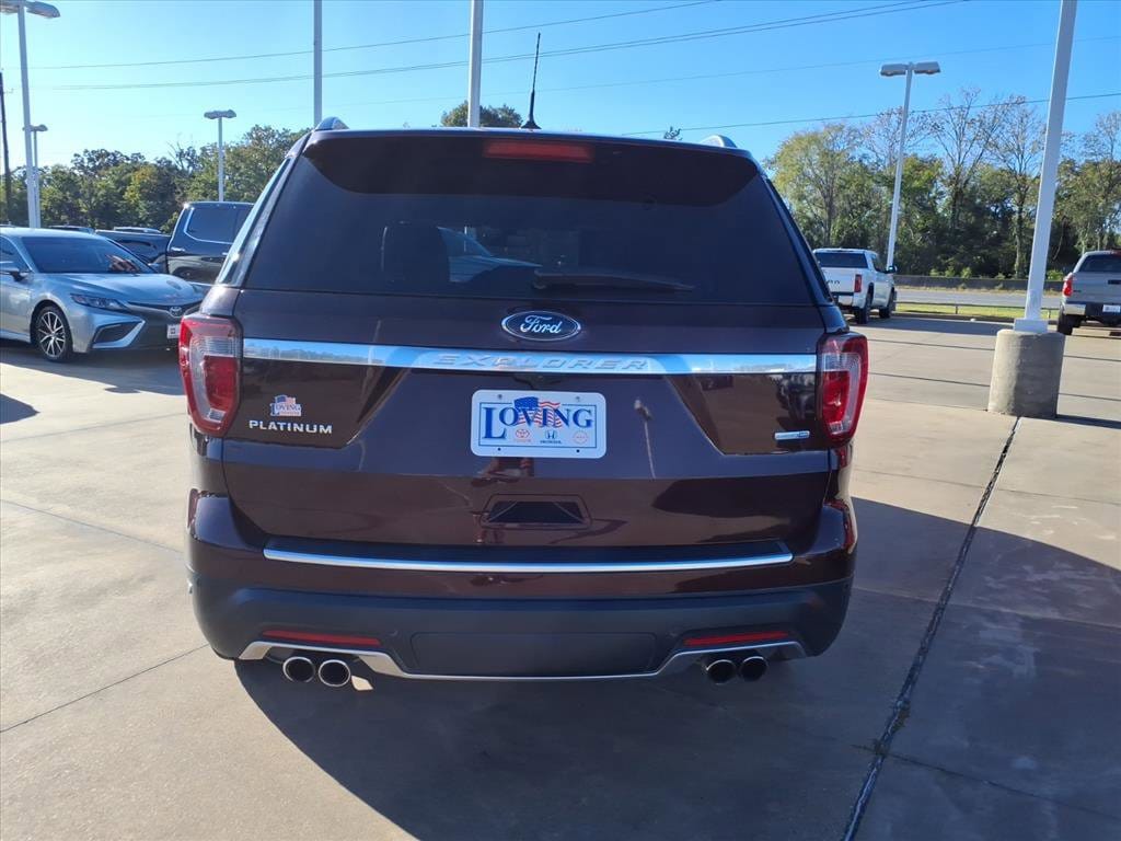 Used 2018 Ford Explorer PLATINUM SUV
