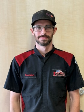 Staff member Brandon Sanders from e37541cbc78a