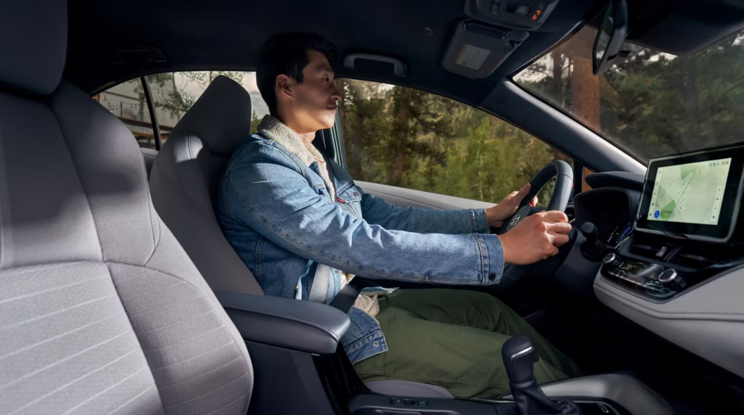 Interior of new 2026 Toyota Corolla for sale near Jasper, TX