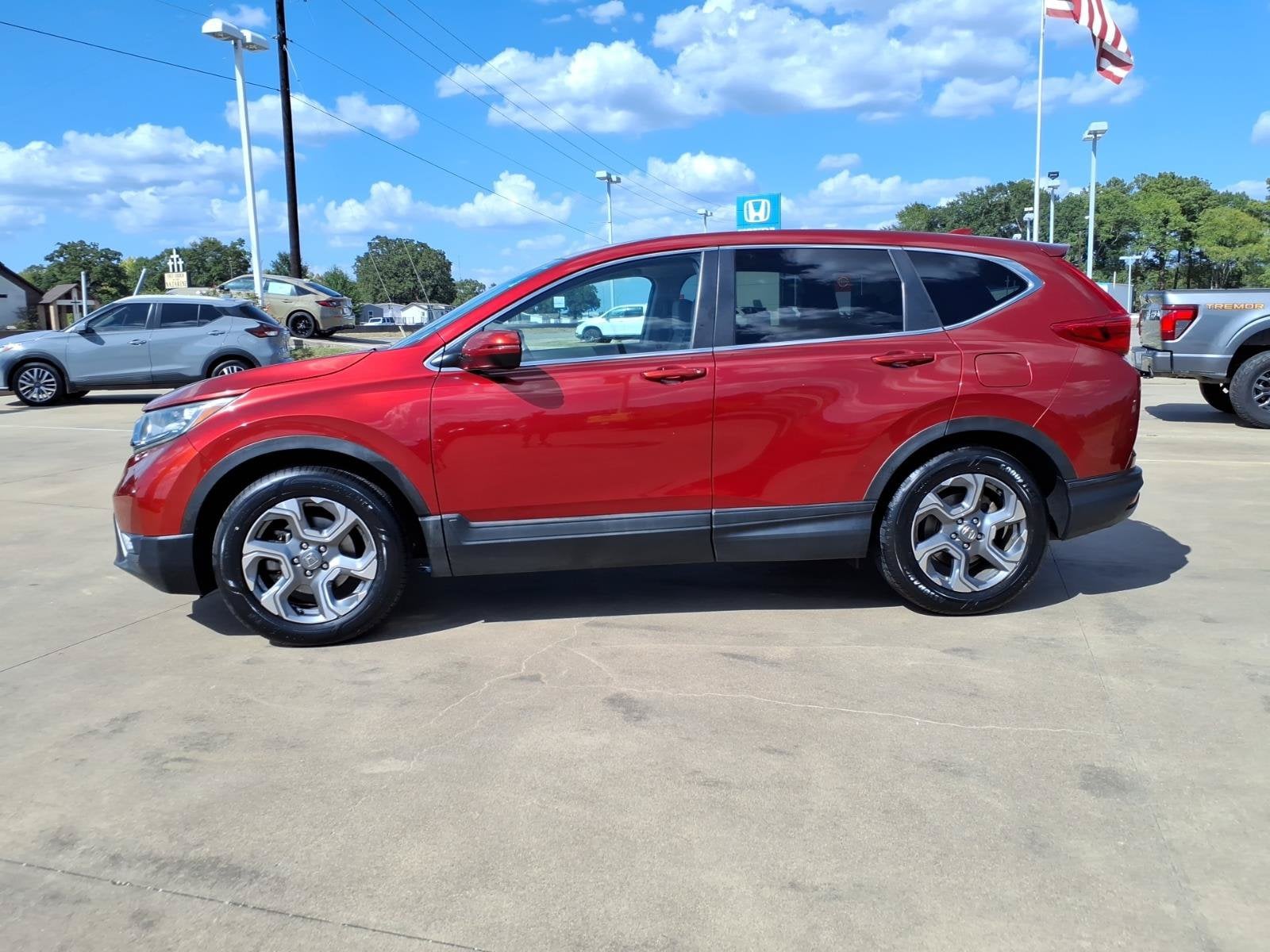 Used 2018 Honda CR-V EX-L with VIN 5J6RW1H84JL002429 for sale in Lufkin, TX