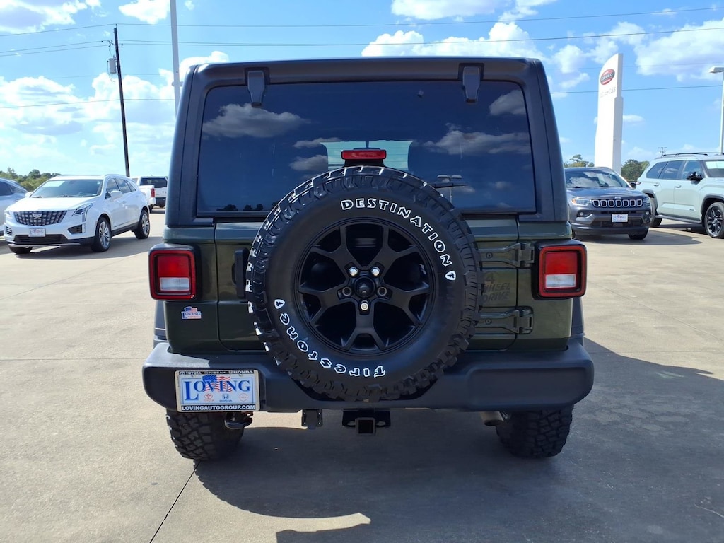 Used 2021 Jeep Wrangler UNLIMITED WILLY SUV