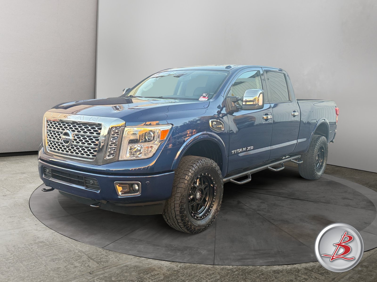 Used 2017 Nissan Titan XD Platinum Reserve Diesel Truck Crew Cab