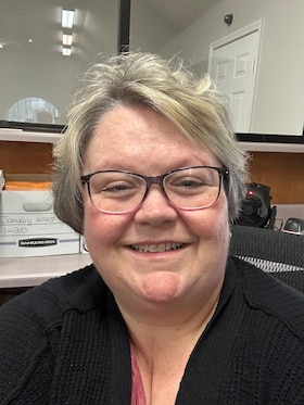Staff member Tracy Melcher from ID_28c6d19df6fc